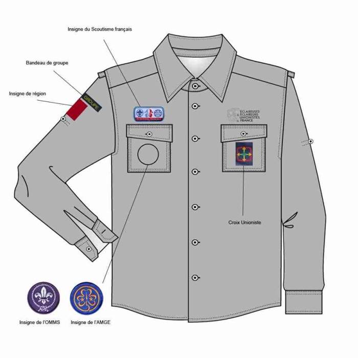 Ma chemise Groupe Local EEUdF de Mâcon